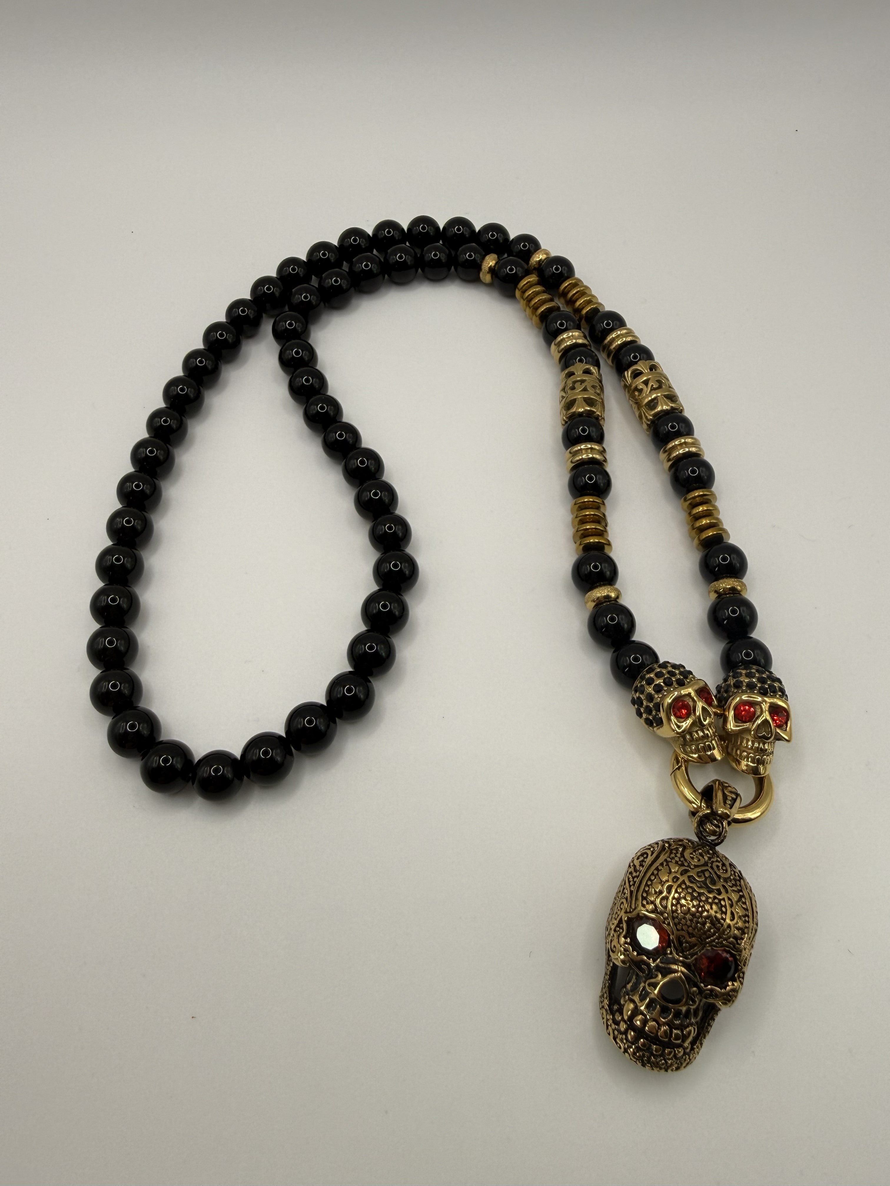 Kette mit Totenkopf