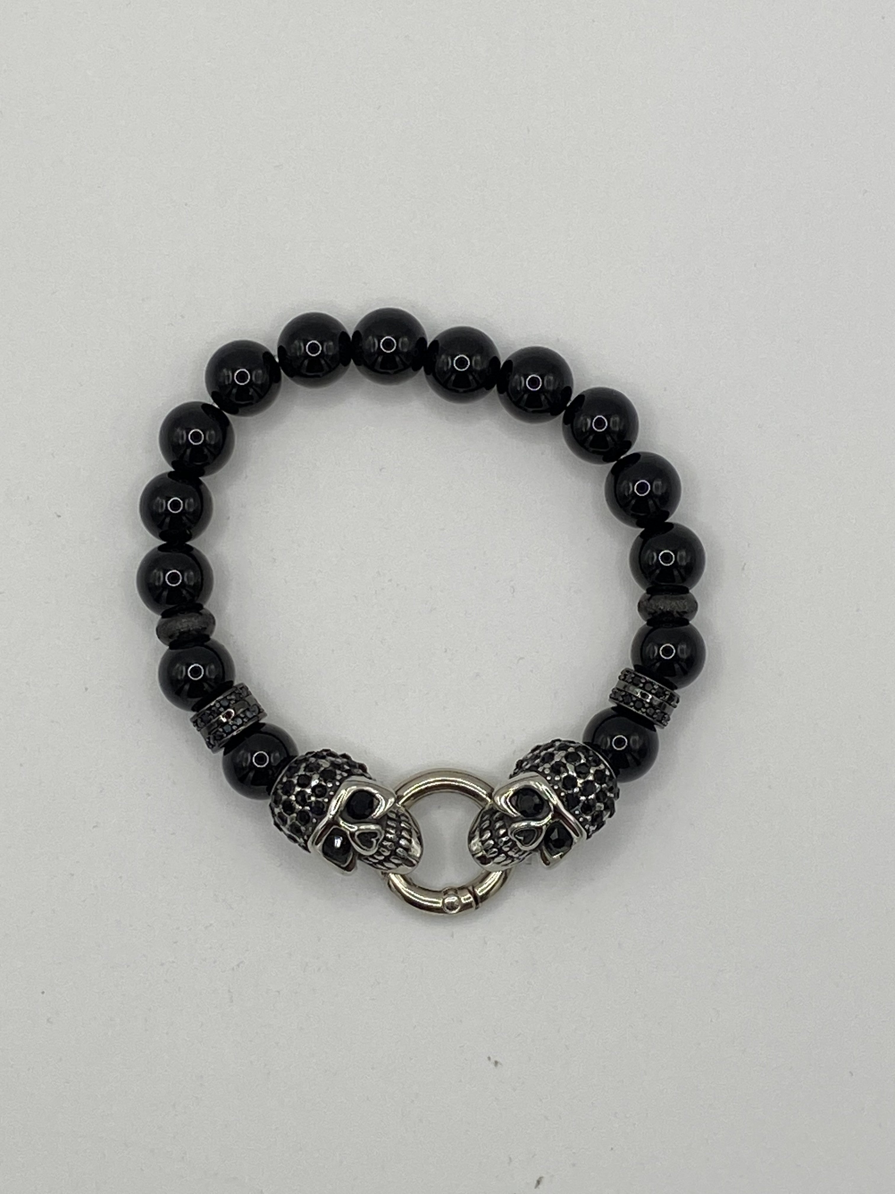 Armband mit Totenkopf