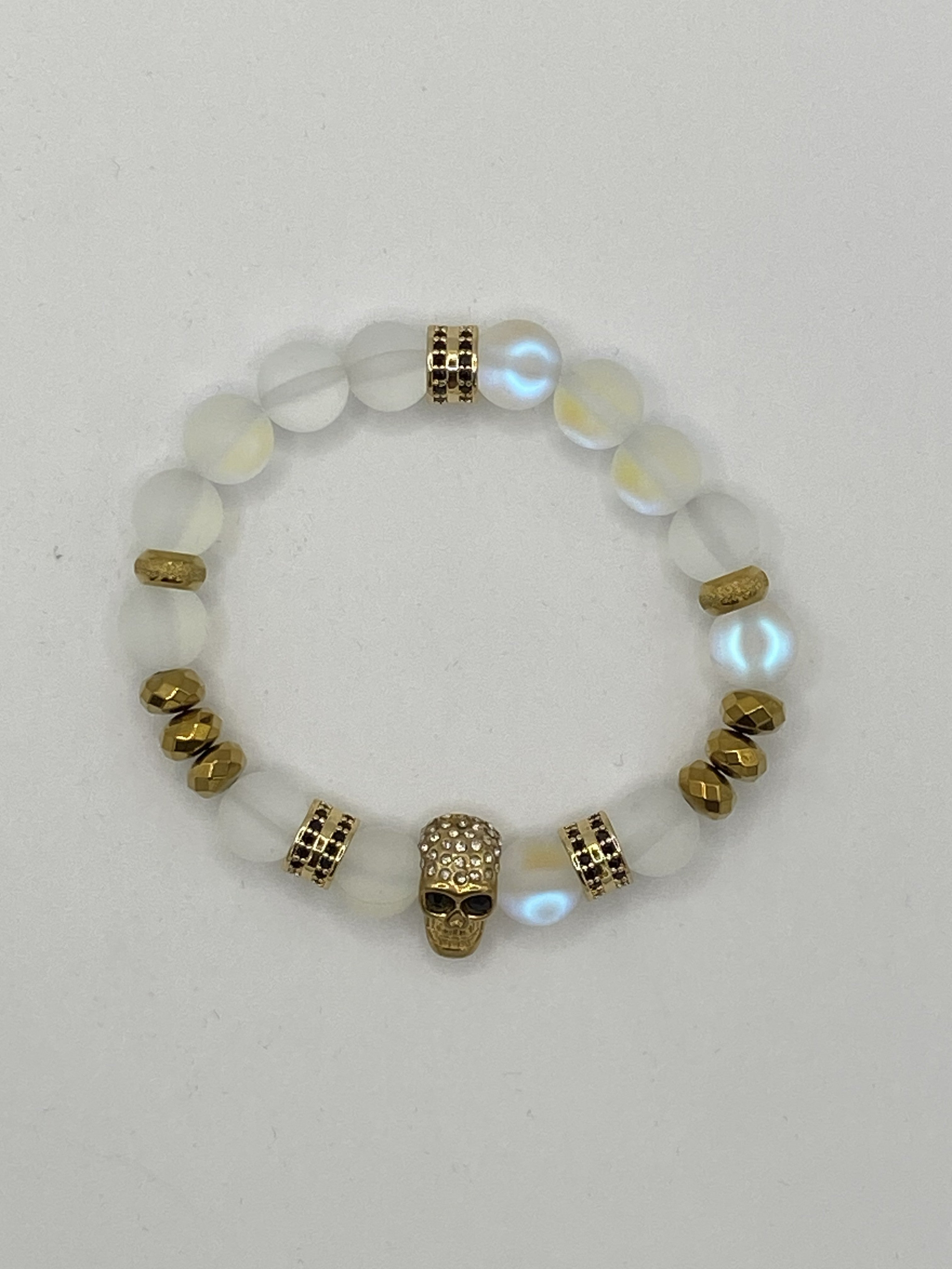 Armband mit Totenkopf
