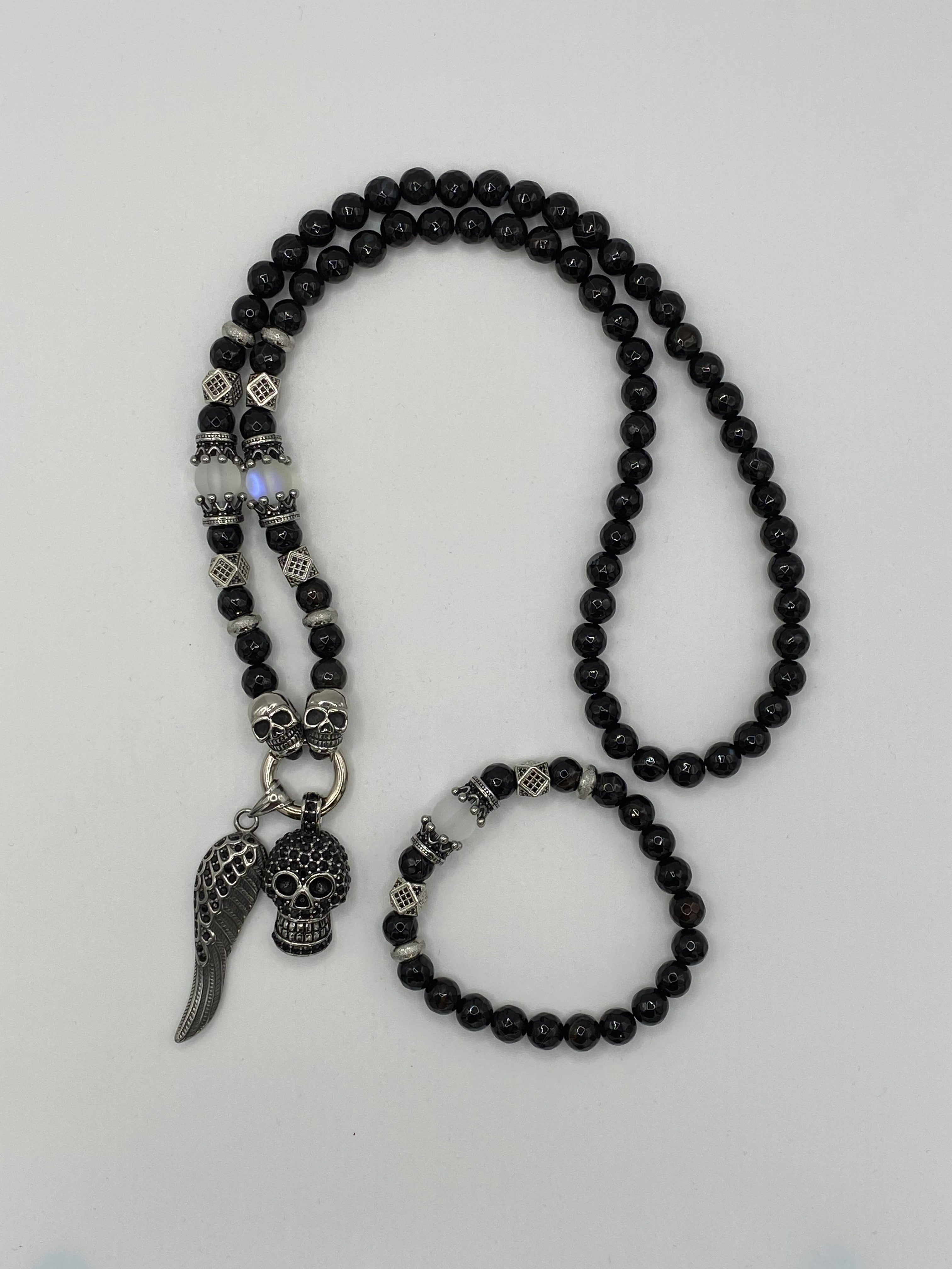 Kette mit Totenkopf