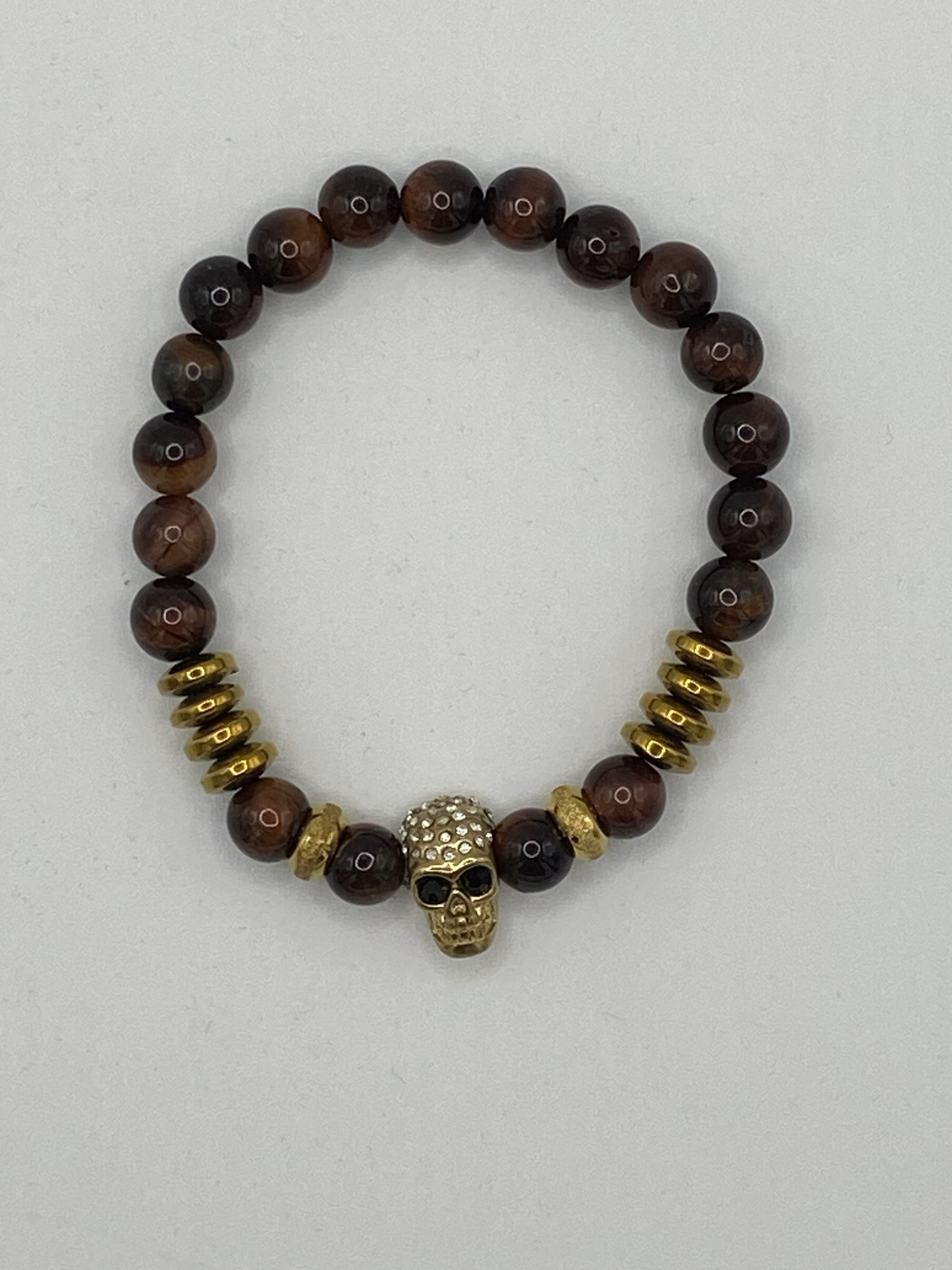 Armband mit Totenkopf