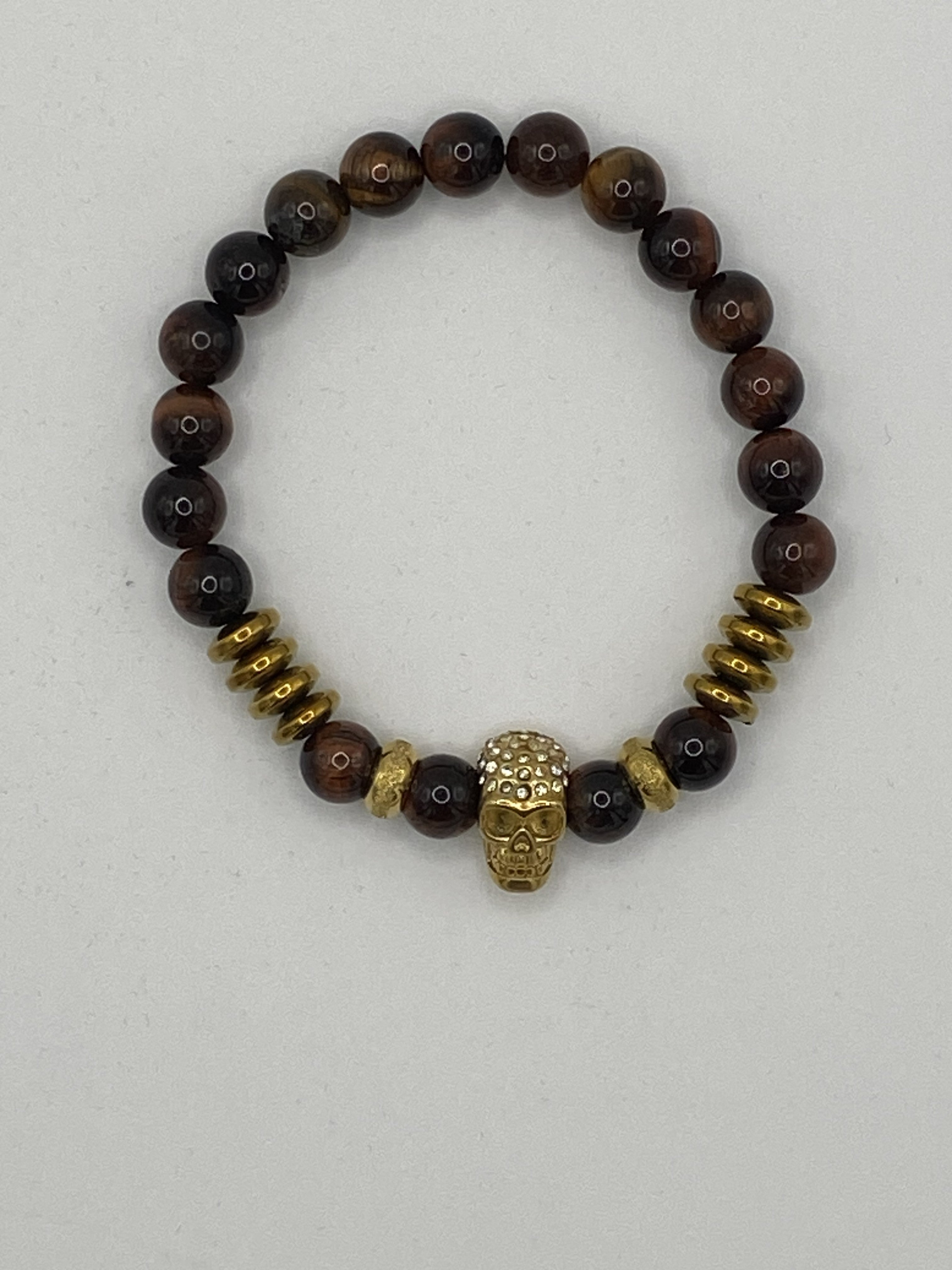 Armband mit Totenkopf