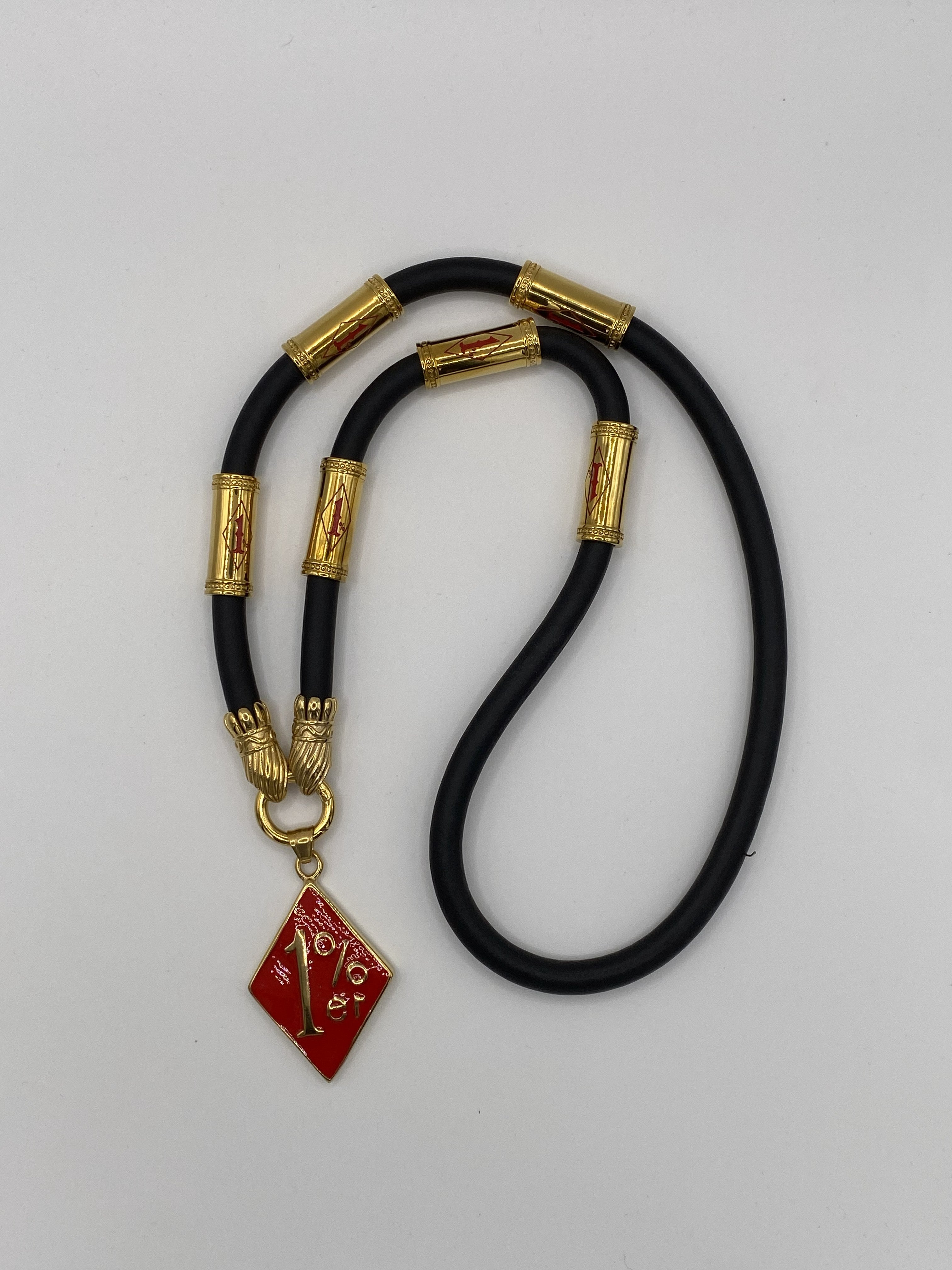 1% Gummiband Kette