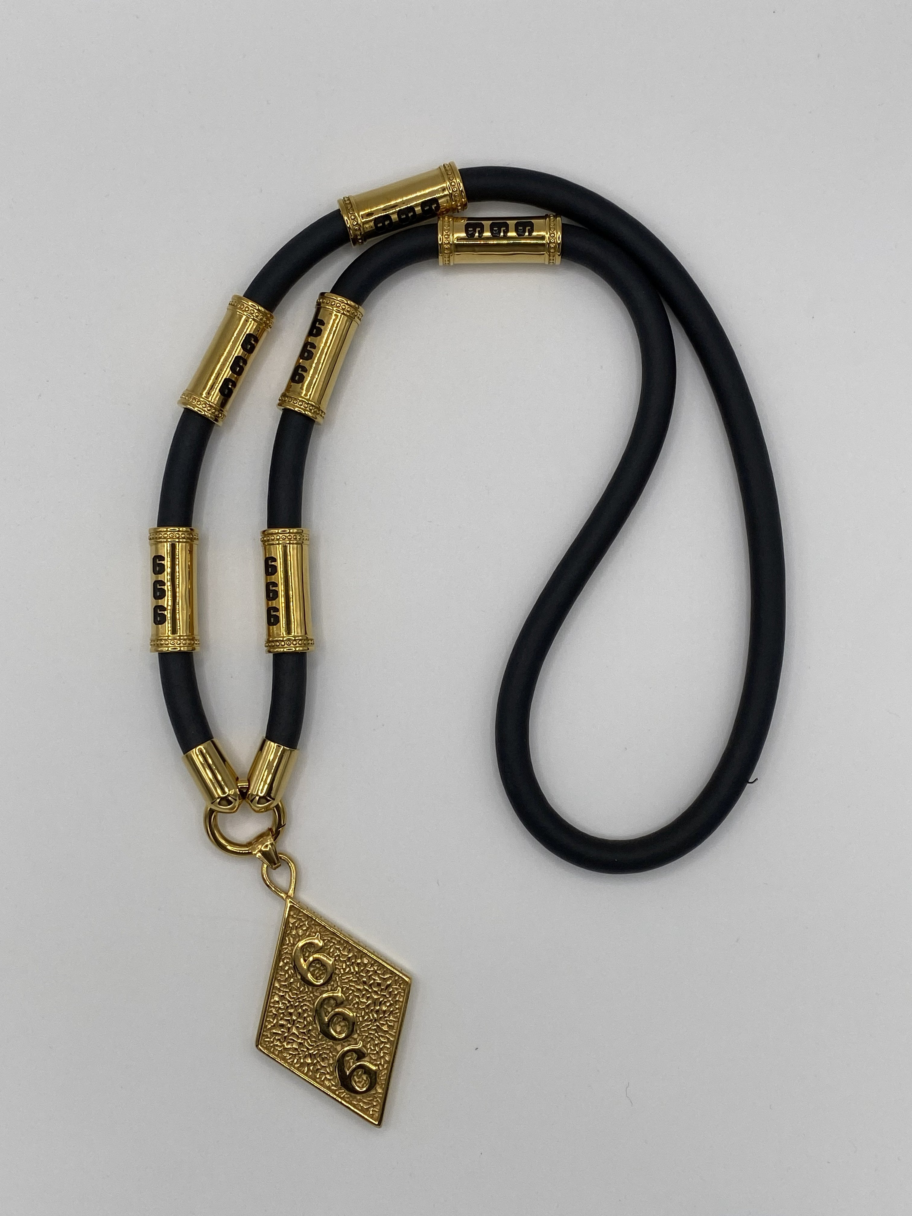 666 Gummiband Kette