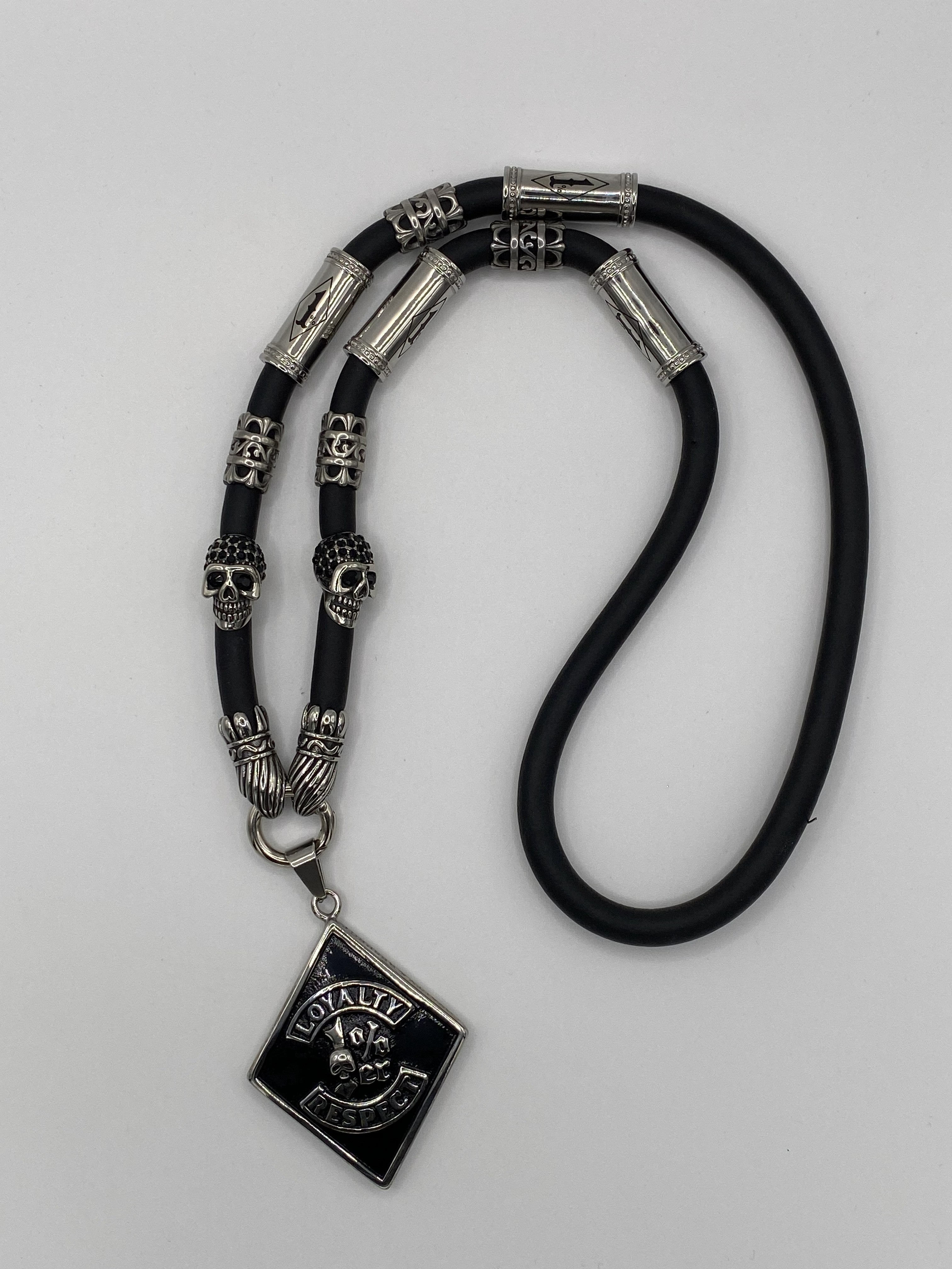 1% Gummiband Kette